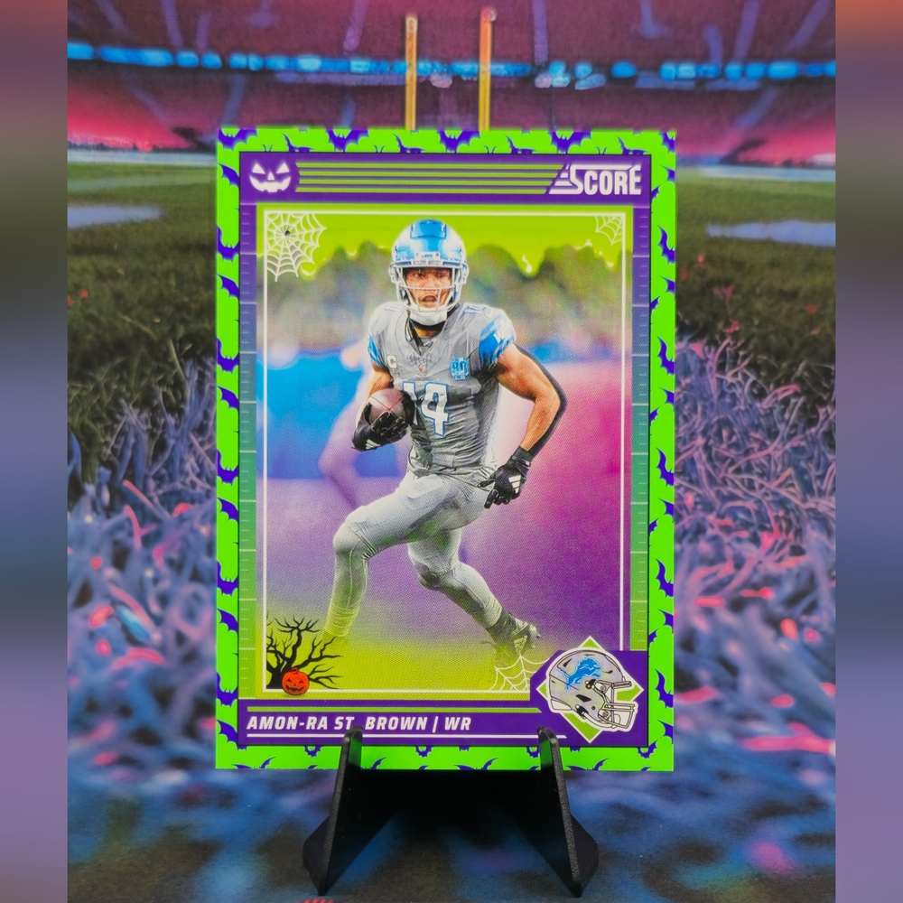 2024 Score Trick-A-Treat #93 Amon-Ra St. Brown Detroit Lions Football Card